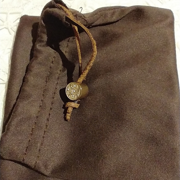 TORY BURCH glass case pouch bag NWOT - Picture 4 of 5